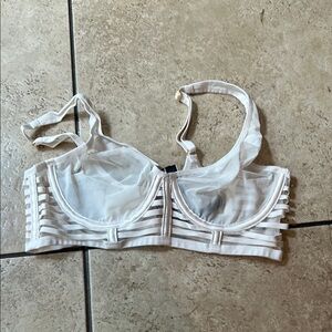 Victoria's Secret White Sheer Bra